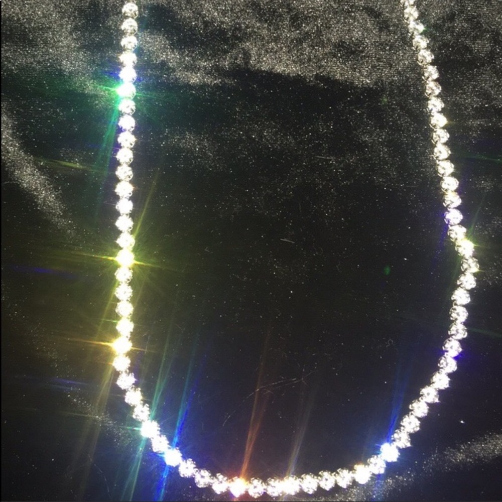 Cuban Zirconium 18k White Gold Chain 💸💥